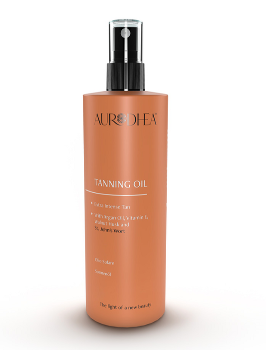 Aurodhea - Bräunungsöl mit Walnussschale und Johanniskraut - 150 ml